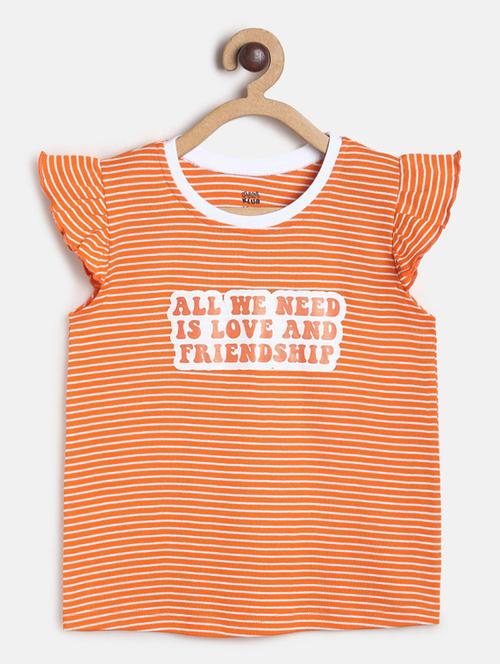 girls printed cotton top - 19945766 - Very Small Image - 1
