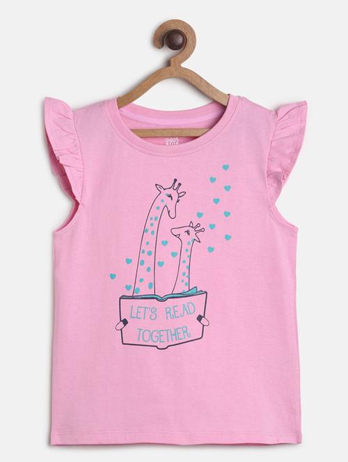 girls round neck top - 19945776 - Very Small Image - 1