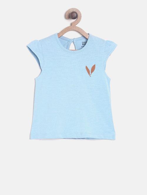 girls printed cotton top - 19945940 - Very Small Image - 1