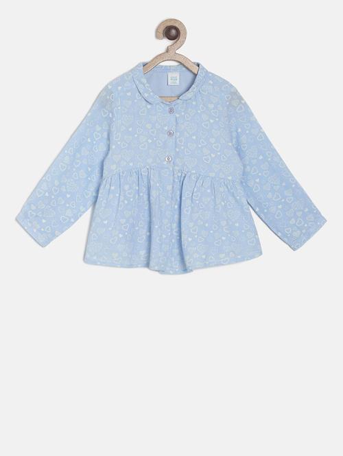 blue cotton top - 19946049 - Very Small Image - 1