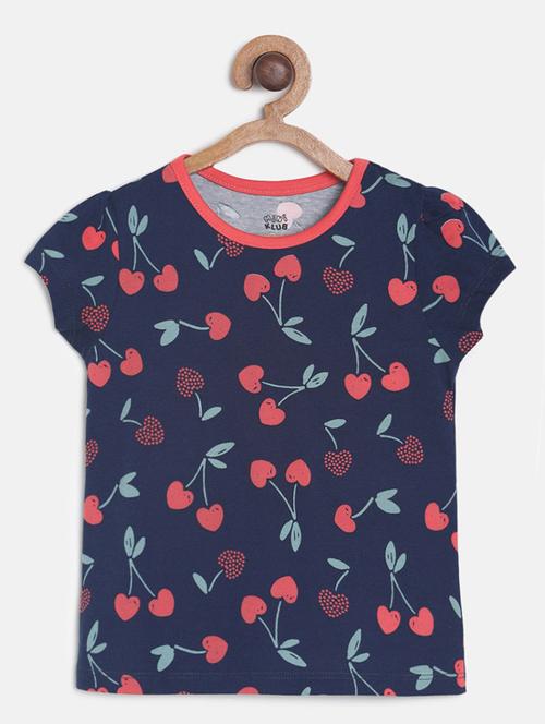 girls printed cotton top - 19946063 - Very Small Image - 1