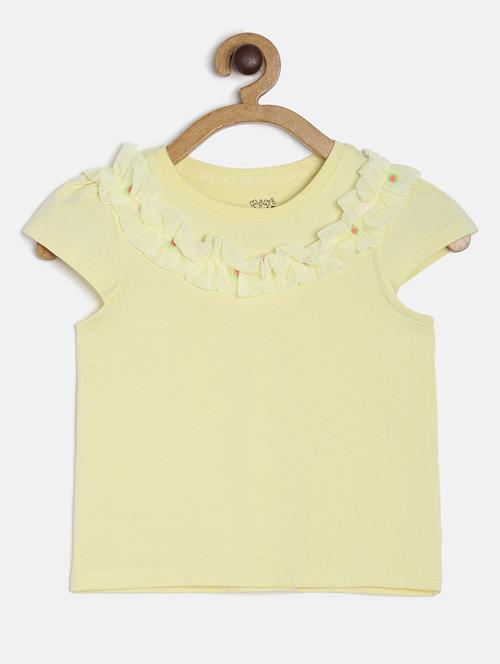 yellow cotton top - 19946081 - Very Small Image - 1