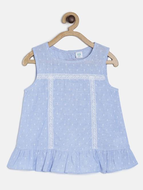 blue cotton top - 19946101 - Very Small Image - 1