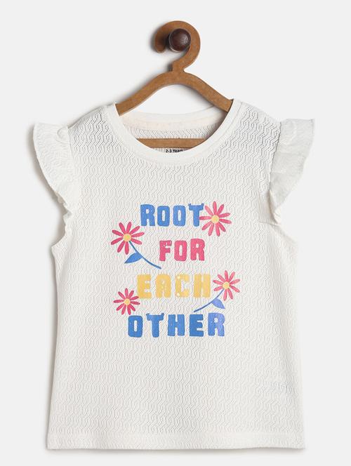 girls round neck top - 19946195 - Very Small Image - 1