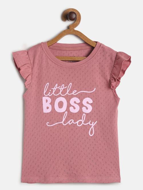 girls printed cotton top - 19946196 - Very Small Image - 1