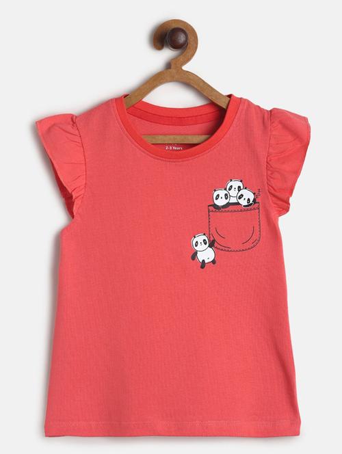 girls round neck top - 19946201 - Very Small Image - 1