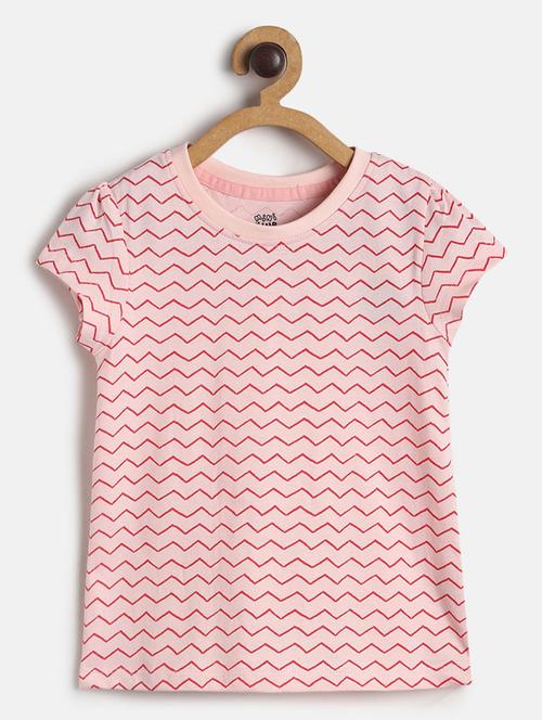 girls round neck top - 19946206 - Very Small Image - 1