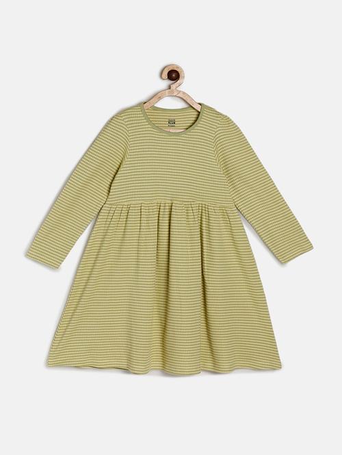girls printed cotton frock - 19946387 - Very Small Image - 1