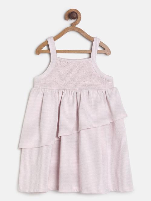 girls shoulder strap sleeveless frock - 19946713 - Very Small Image - 1