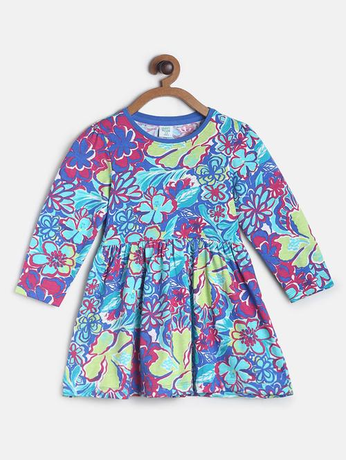 multi colored printed frock - 19946796 - Very Small Image - 1
