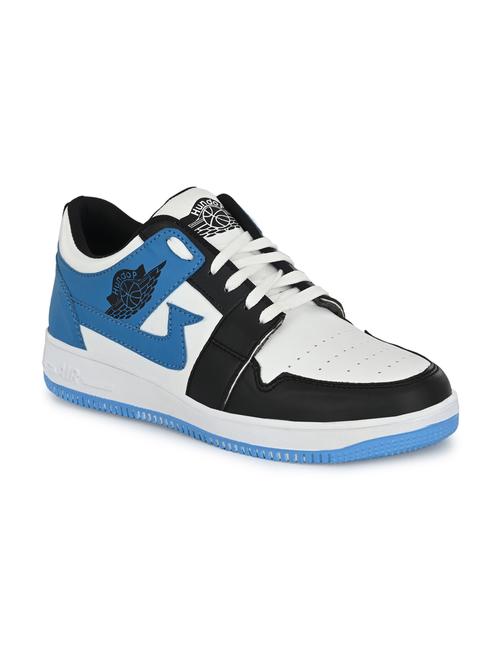 color block synthetic lace up sneaker - 19946971 - Very Small Image - 1