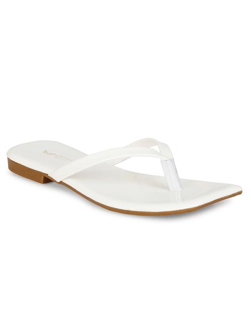 solid slip-on flat sandals - 19948148 - Very Small Image - 1