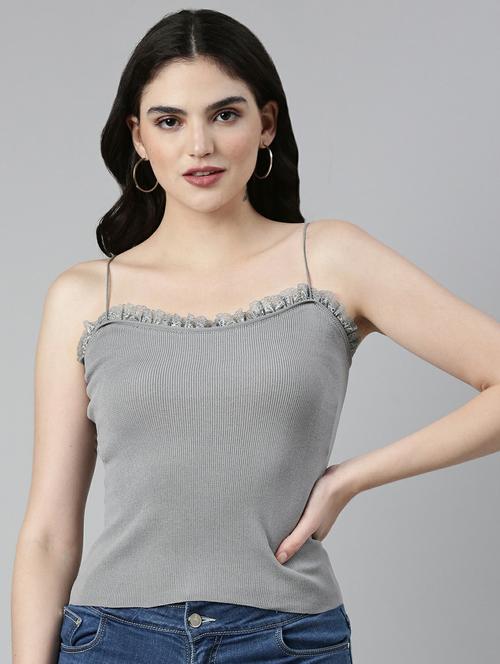 white acrylic tank top - 19948448 - Very Small Image - 1