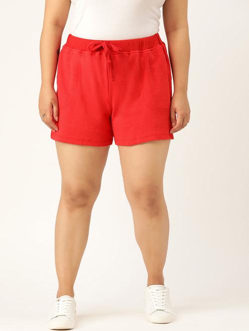 mid rise solid regular shorts - 19950728 - Very Small Image - 1