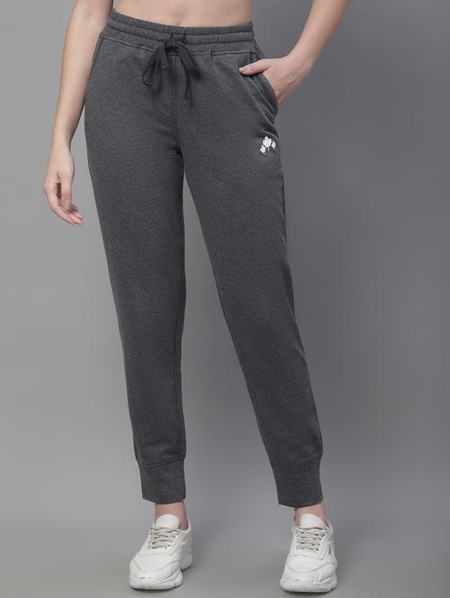 grey cotton blend track pants - 19950748 - Very Small Image - 1