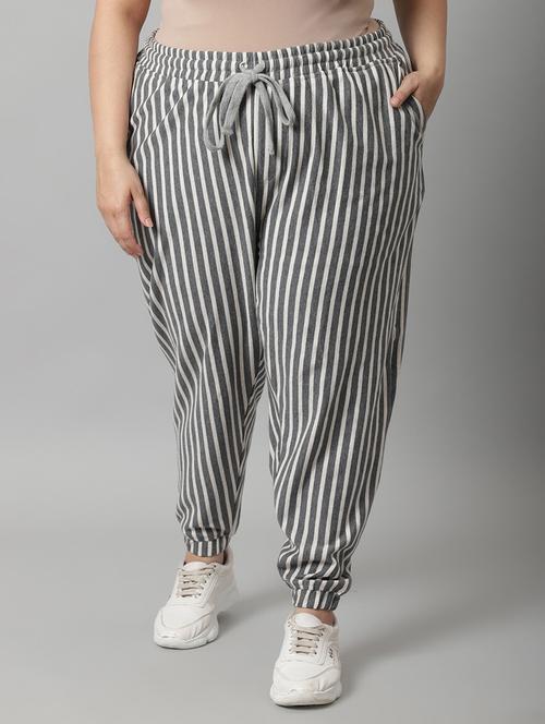 multi colored cotton track pants - 19950761 - Very Small Image - 1
