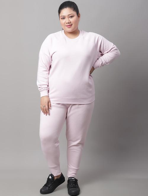 pink solid nightwear pyjama set - 19950890 - Very Small Image - 1