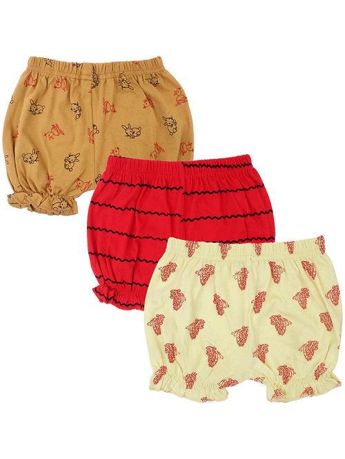 pack of 3 printed bloomers - 19951845 - Very Small Image - 1