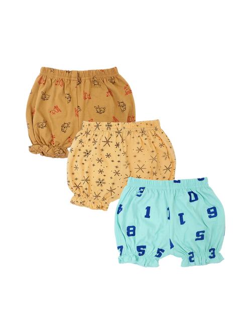 girls printed bloomers combo - 19952290 - Very Small Image - 1