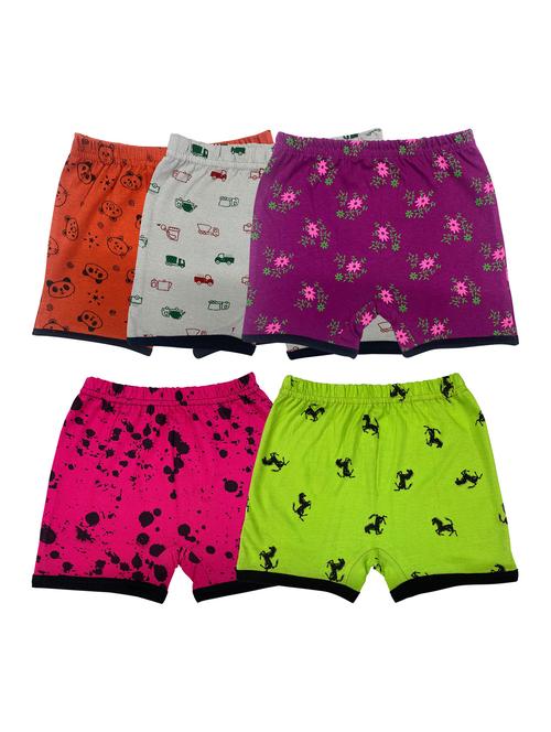 girls printed bloomers combo - 19952544 - Very Small Image - 1