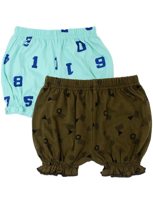 girls printed bloomers combo - 19952660 - Very Small Image - 1