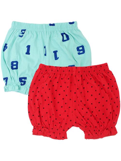 girls printed bloomers combo - 19952661 - Very Small Image - 1