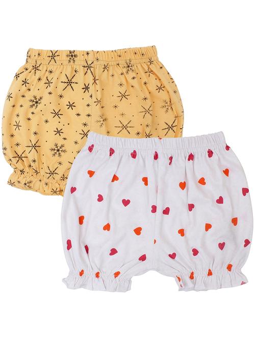 girls printed bloomers combo - 19952693 - Very Small Image - 1