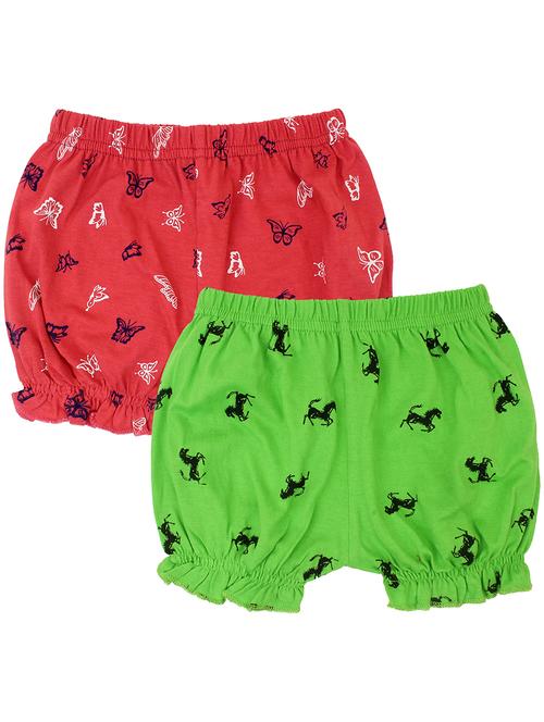 girls printed bloomers combo - 19952696 - Very Small Image - 1