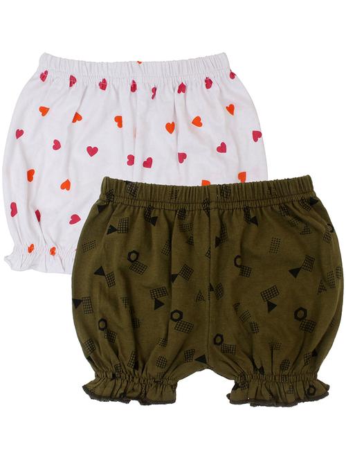 girls printed bloomers combo - 19952697 - Very Small Image - 1