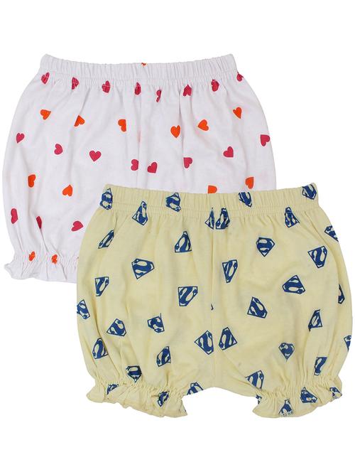 girls printed bloomers combo - 19952703 - Very Small Image - 1