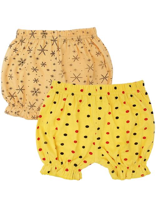 girls printed bloomers combo - 19952714 - Very Small Image - 1