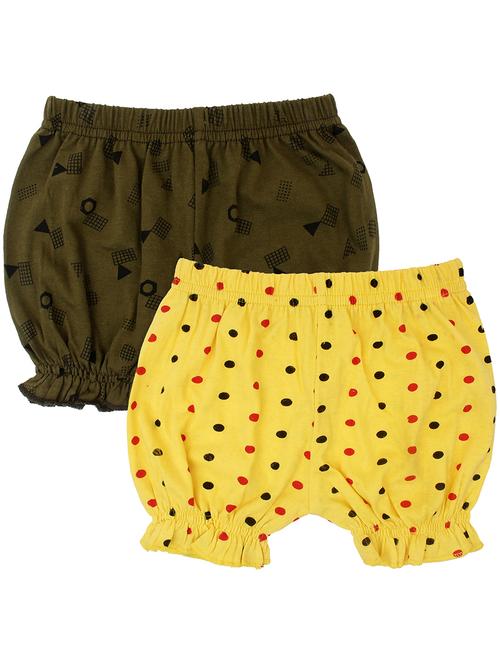 girls printed bloomers combo - 19952717 - Very Small Image - 1