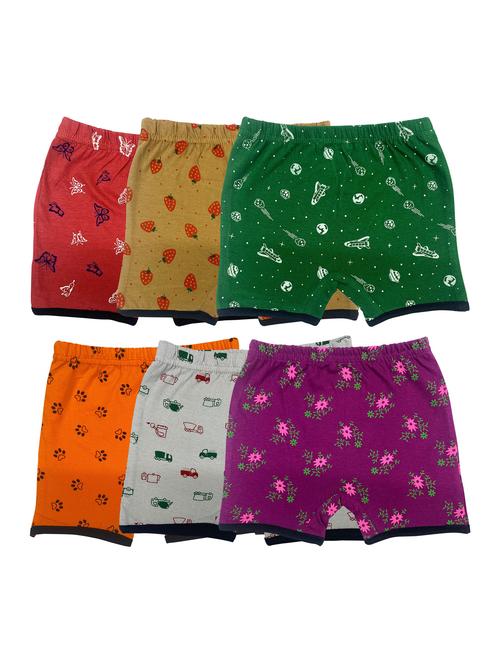 girls printed bloomers combo - 19952900 - Very Small Image - 1