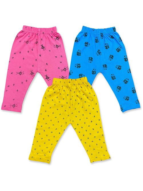 girls printed nightwear pyjama set combo - 19953613 - Very Small Image - 1