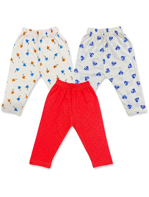 girls printed nightwear pyjama set combo - 19953617 - Very Small Image - 1