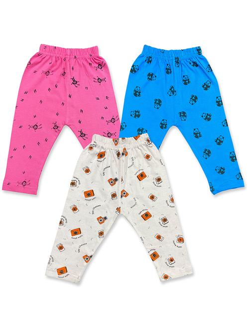 girls printed nightwear pyjama set combo - 19953624 - Very Small Image - 1