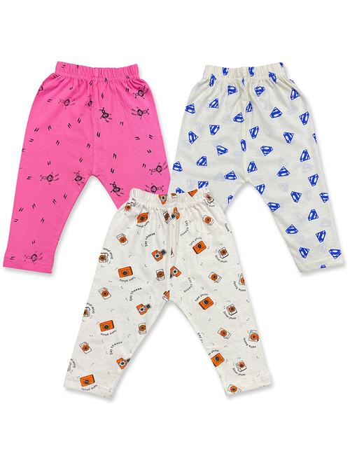 girls printed nightwear pyjama set combo - 19953669 - Very Small Image - 1