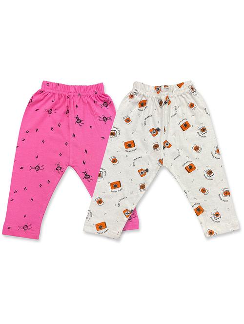 girls printed nightwear pyjama set combo - 19953691 - Very Small Image - 1