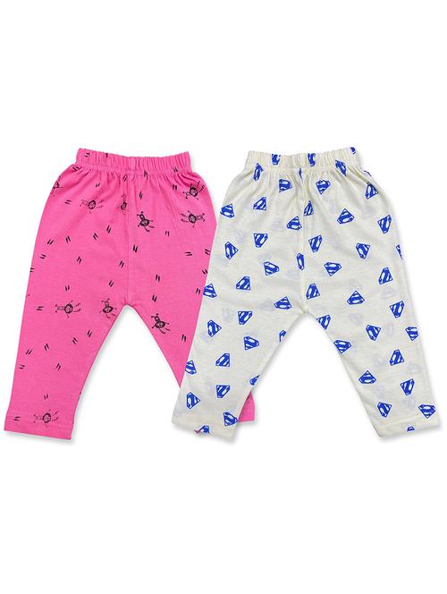 girls printed nightwear pyjama set combo - 19953709 - Very Small Image - 1