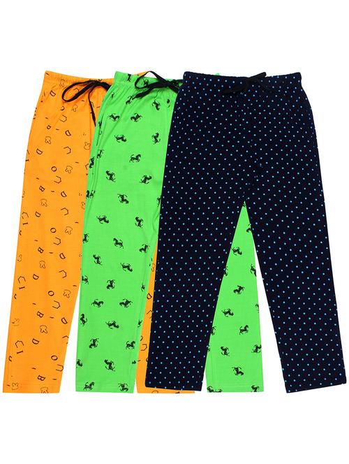 girls printed nightwear pyjama set combo - 19953743 - Very Small Image - 1