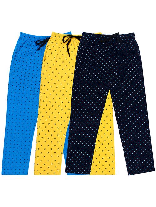 girls printed nightwear pyjama set combo - 19953753 - Very Small Image - 1