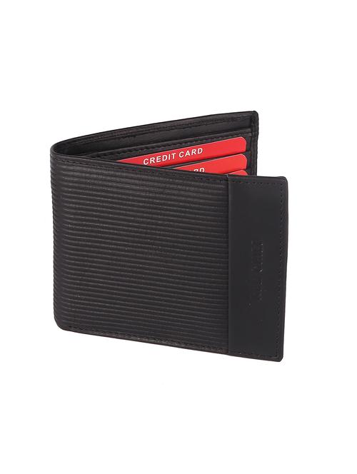 black genuine leather wallet - 19954214 - Very Small Image - 1