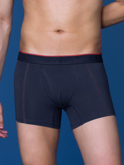 dark blue cotton blend trunk - 19955156 - Very Small Image - 1