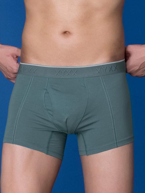 dark green cotton blend trunk - 19955157 - Very Small Image - 1