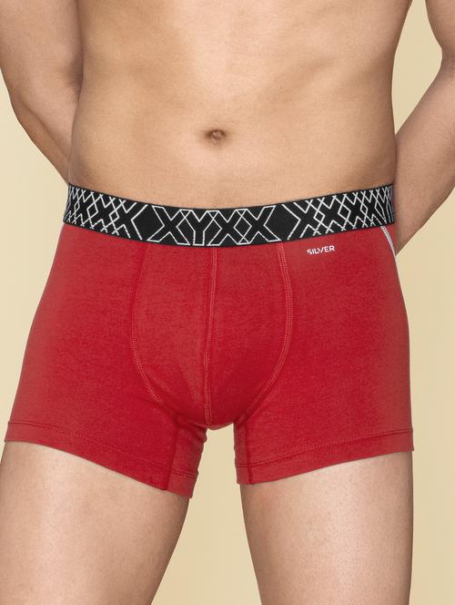 red cotton blend trunk - 19955167 - Very Small Image - 1