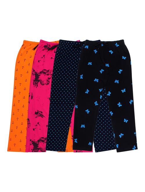 girls printed cotton pyjama combo - 19955995 - Very Small Image - 1