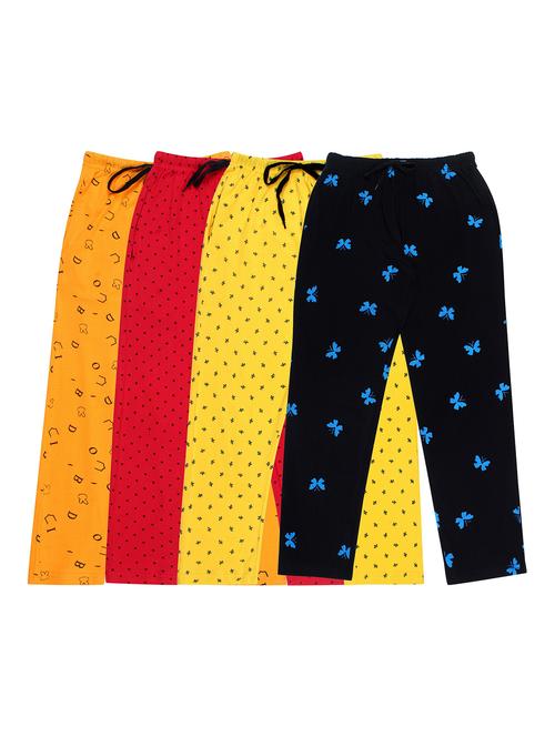 girls printed cotton pyjama combo - 19956047 - Very Small Image - 1