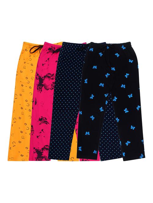girls printed cotton pyjama combo - 19956050 - Very Small Image - 1
