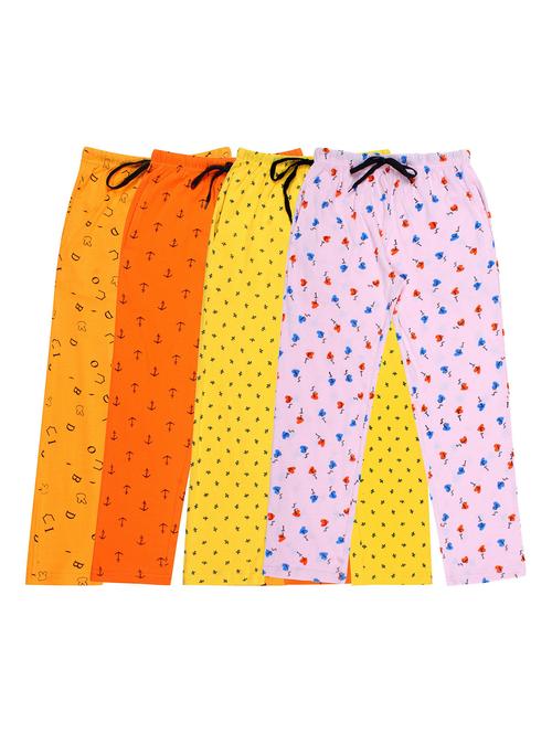 girls printed cotton pyjama combo - 19956065 - Very Small Image - 1