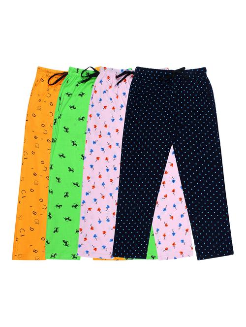 girls printed cotton pyjama combo - 19956077 - Very Small Image - 1